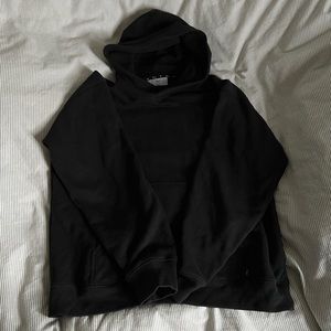 tna black perfect hoodie light weight